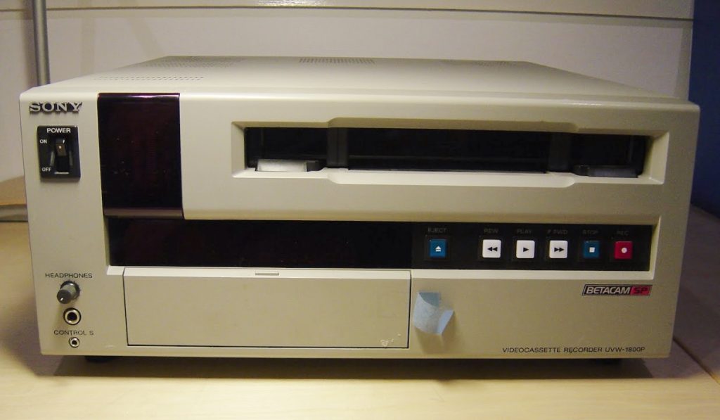 Panasonic UVW1800 Betacam SP Player Recorder