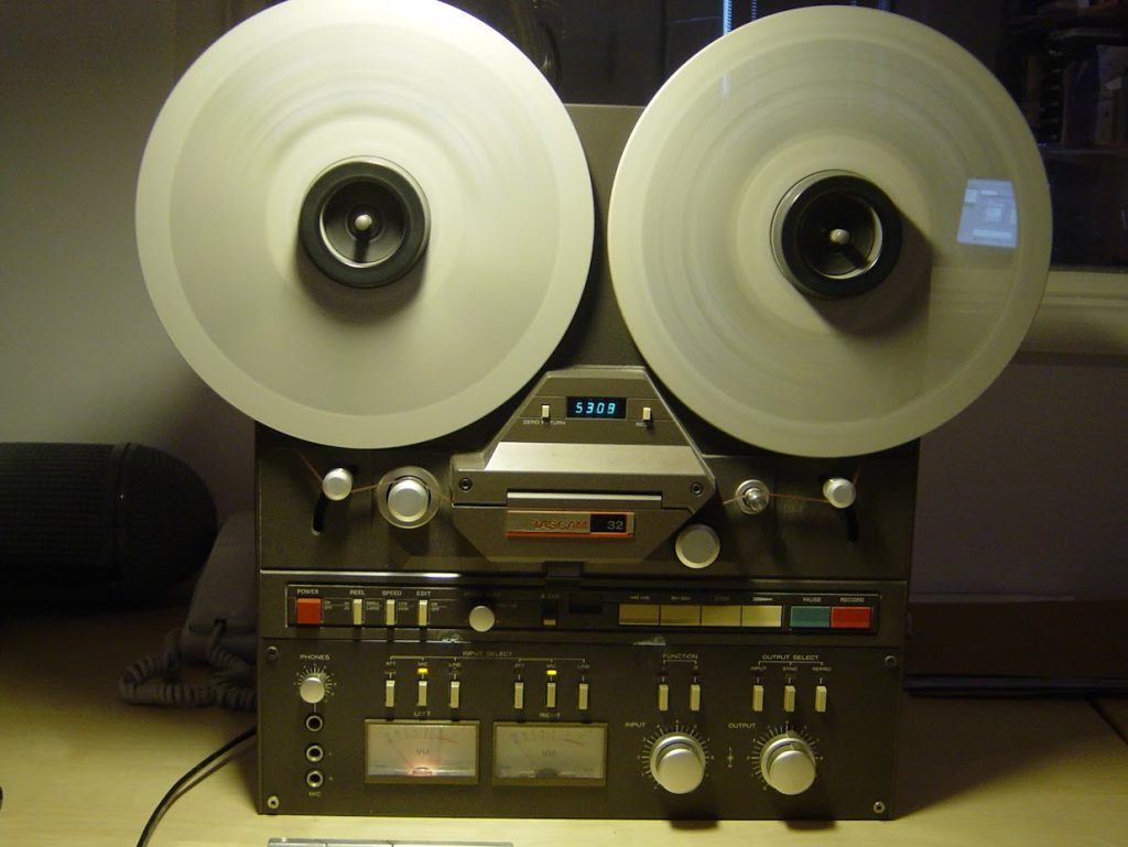 Tascam 32 1/4" tape recorder