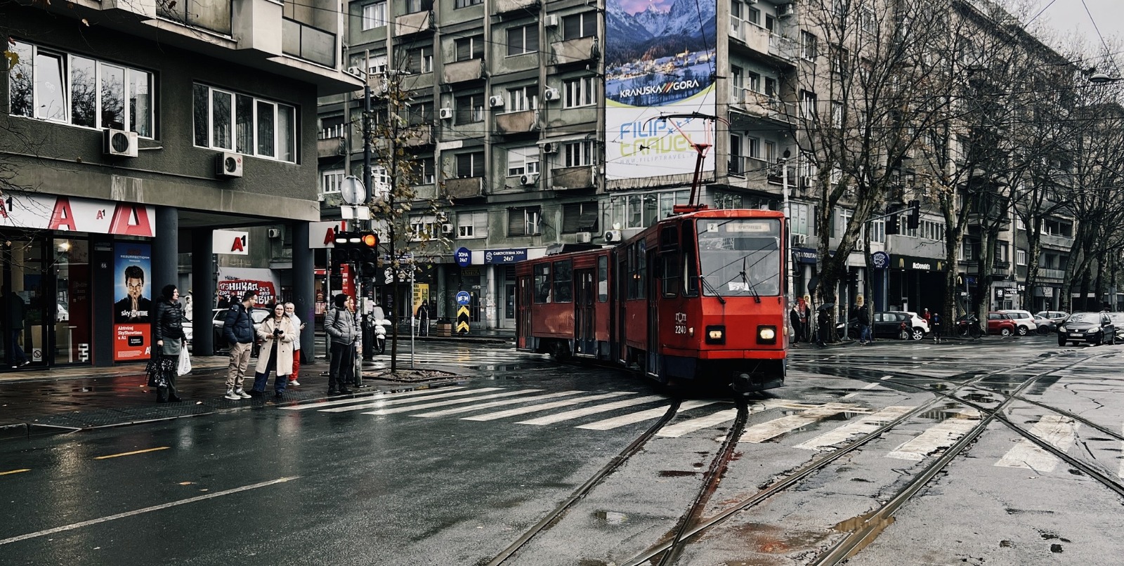 ČKD Tatra KT4 Tram in Belgrade